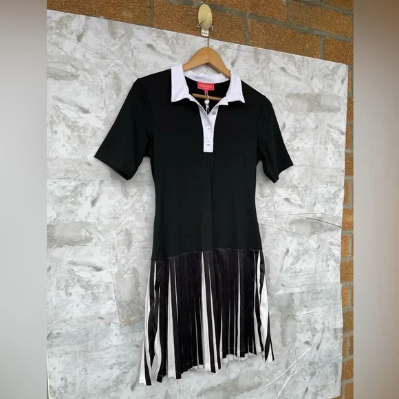 GOLFABELLA SIGNATURE POLO PLISSE DRESS SIZE XS Mini